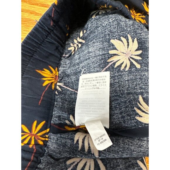 Madewell Pull-On Tie Shorts in Fresh Daisies Size M - Picture 8 of 10